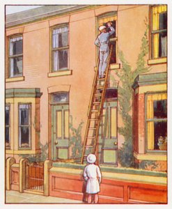 Commands: Clean the upstairs windows by English School