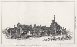 Competitive Design for Schools and Residence, Bettesworth Road, Swanwore, Isle of Wight by English School