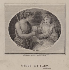 Comus and Lady by English School