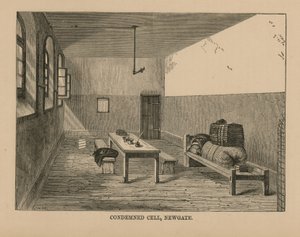 Condemned Cell at Newgate Prison by English School