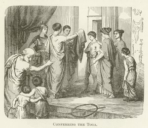 Conferring the Toga by English School
