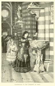 Confirmation in the Cathedral of Siena by English School