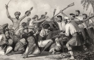 Conflict with the Ghazees before Bareilly on 6th May 1858, from 