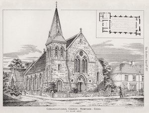 Congregational Church, Romford, Essex by English School