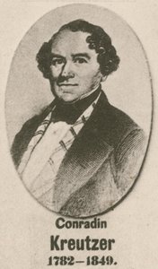 Conradin Kreutzer by English School
