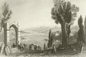 Constantinople, (And the Golden Horn) by English School