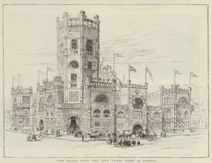 Corn Palace, Sioux City, Iowa, United States of America by English School
