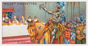 Coronation Banquet of Henry V by English School