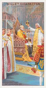 Coronation of Edward VII by English School