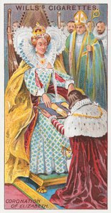 Coronation of Elizabeth by English School