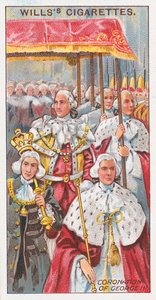 Coronation of George III by English School