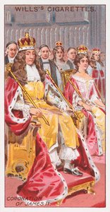 Coronation of James II by English School
