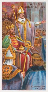 Coronation of John by English School