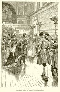 Costume Ball in Buckingham Palace by English School