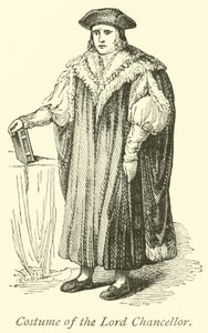 Costume of the Lord Chancellor by English School