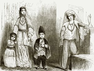 Costumes of Baku by English School