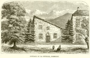 Cottage of La Pucelle, Domremy by English School