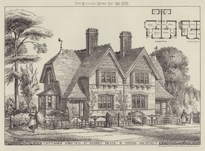 Cottages erected at Bushey Heath by English School