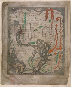 The Tiberius Map, Mappa Mundi by English School