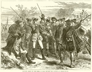 Council Held by the Earl of Mar before the Battle of Sheriffmuir by English School