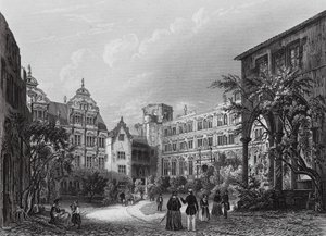 Court Yard of Heidelberg