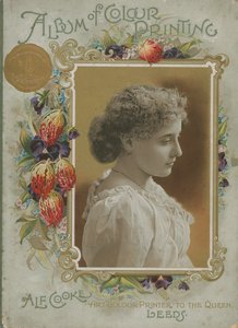 Cover of Album of Colour Printing by Alf Cooke, Art Colour Printer to the Queen
