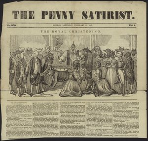 Cover of The Penny Satirist by English School