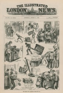 Cover of the Illustrated London News by English School