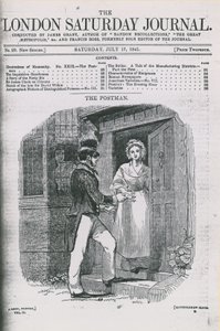 Cover of the London Saturday Journal