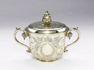 Covered Cup by English School