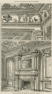 Cowfields, 30 Old Burlington Street: Mantlepiece of Room on Ground Floor by English School