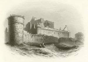 Craigmillar Castle by English School