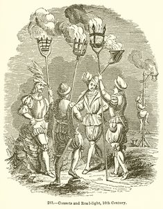 Cressets and Road-Light, 16th Century by English School