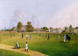 Cricket on Mitcham Green
