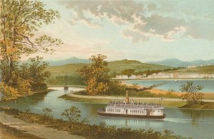 Crinan Canal at Lochgilphead by English School