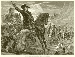 Cromwell at the Battle of Dunbar