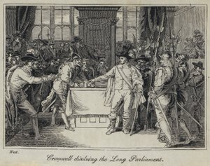 Cromwell Dissolving the Long Parliament