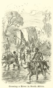 Crossing a River in South Africa by English School