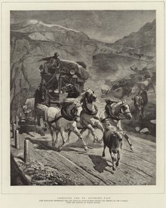Crossing the St. Gothard Pass