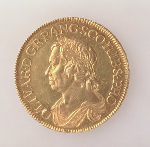 Crown of Oliver Cromwell (1599-1658), London Mint, 1658 (obverse)