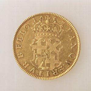 Crown of Oliver Cromwell (1599-1658), London Mint, 1658 (reverse)