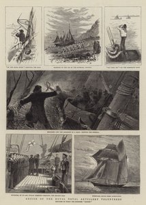 Cruise of the Royal Naval Artillery Volunteers by English School