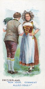 Customary Greeting in Switzerland