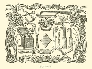 Cutlery by English School