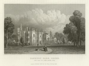 Danbury Park, Essex, the Seat of John Round, Esquire by English School