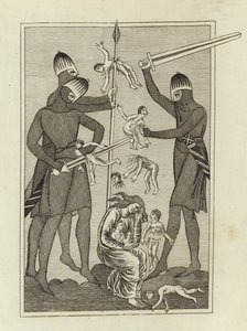Danish Soldiers by English School