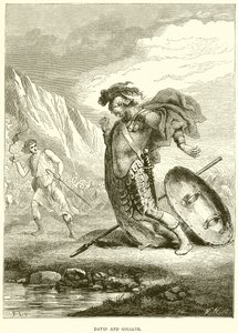 David and Goliath by English School
