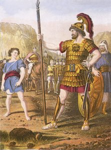 David and Goliath by English School