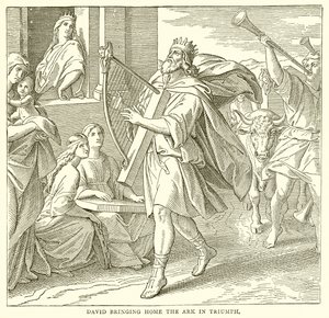 David Bringing Home the Ark in Triumph