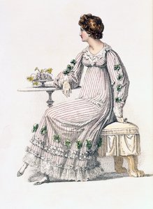 Day dress, fashion plate from Ackermann